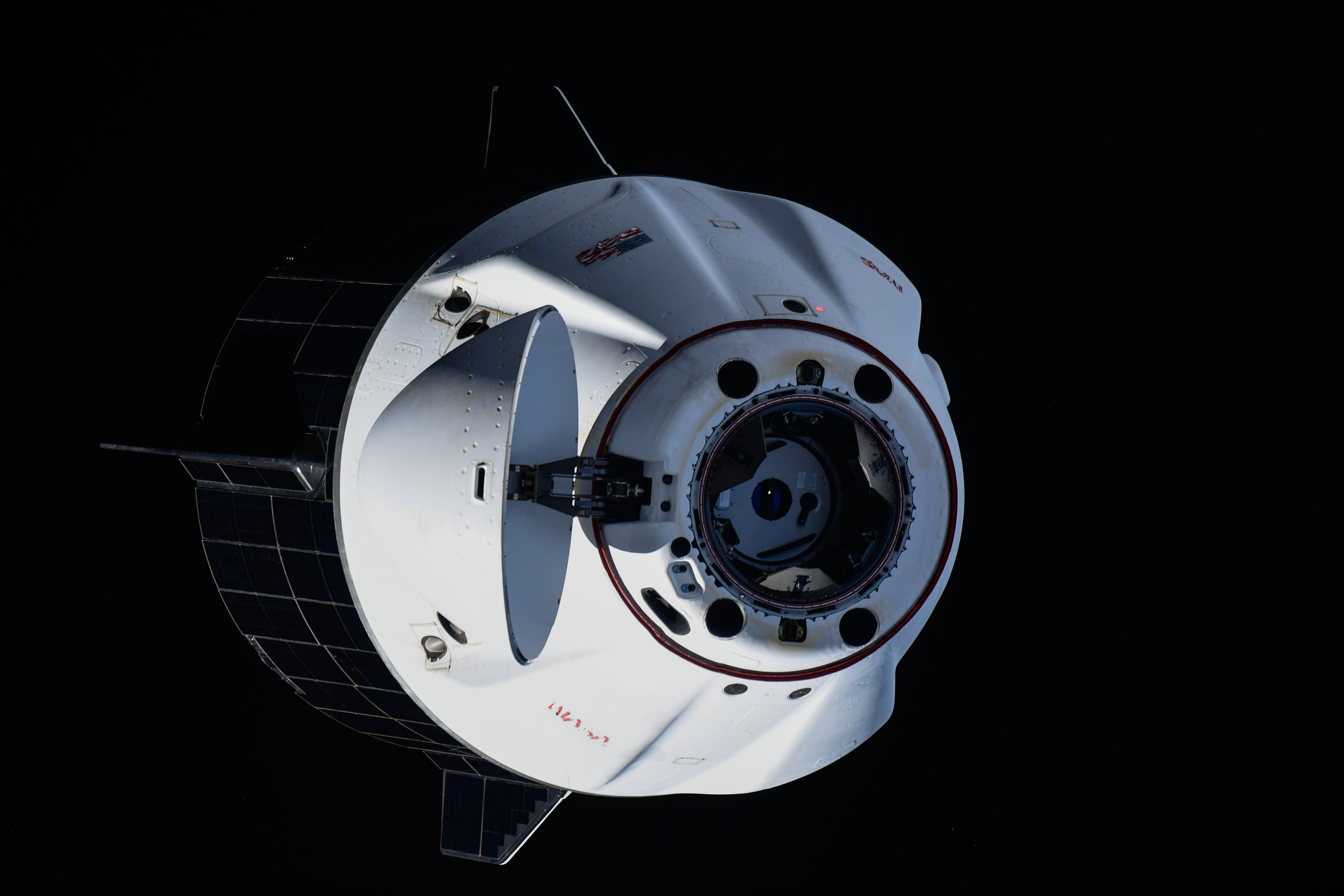 Friends Of NASA SpaceX Dragon Endeavour Spacecraft Relocation International Space Station
